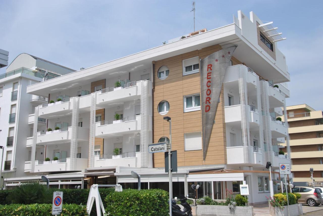 Hotel Record Riccione Exterior foto