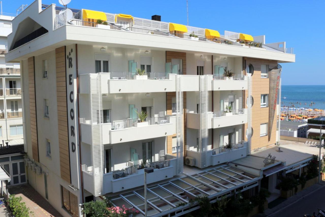 Hotel Record Riccione Exterior foto